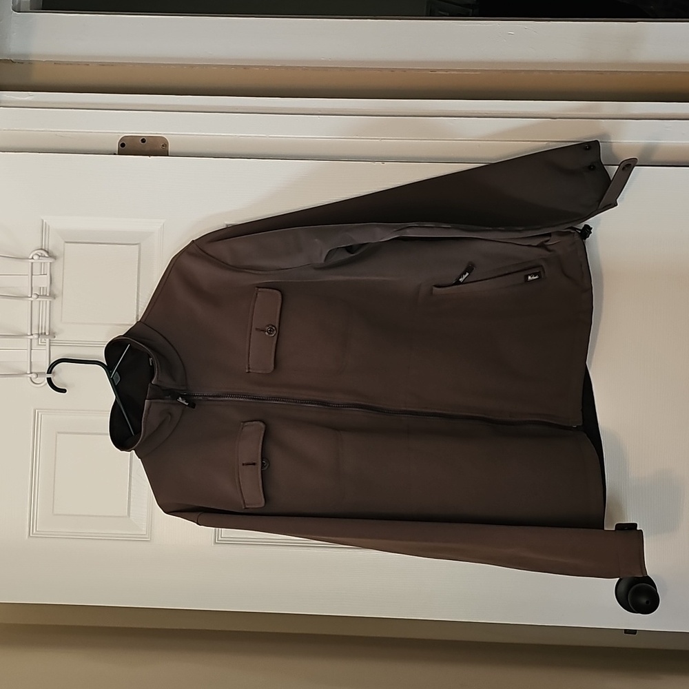 Woolrich Taupe Jacket with High Collar XL